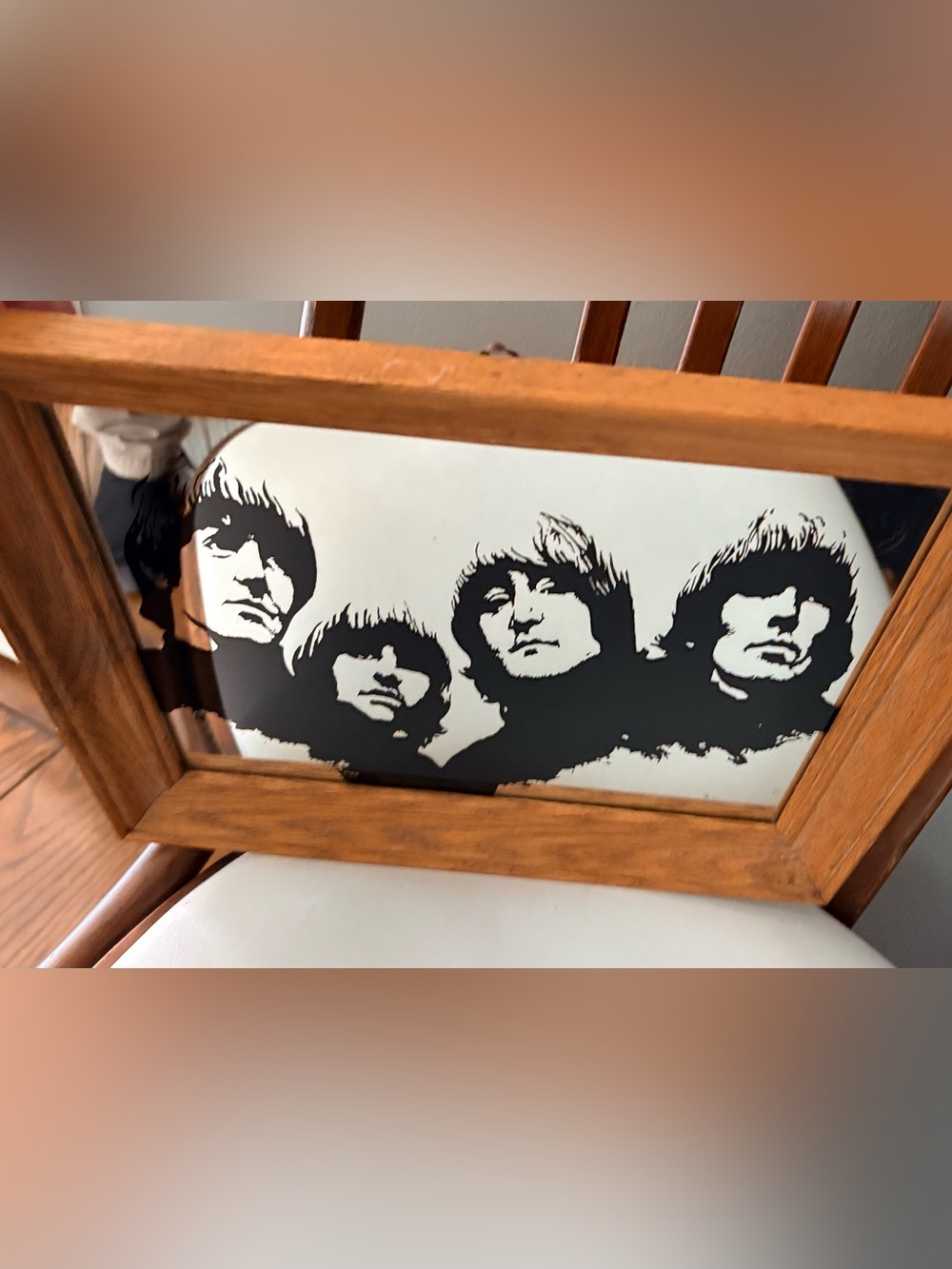 Beatles Rubber Soul carnival mirror